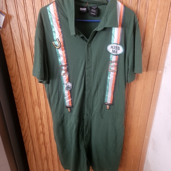 Men's saint patrick's day romper - Picture 2 of 4